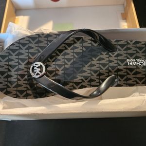 Michael Kors flip flops